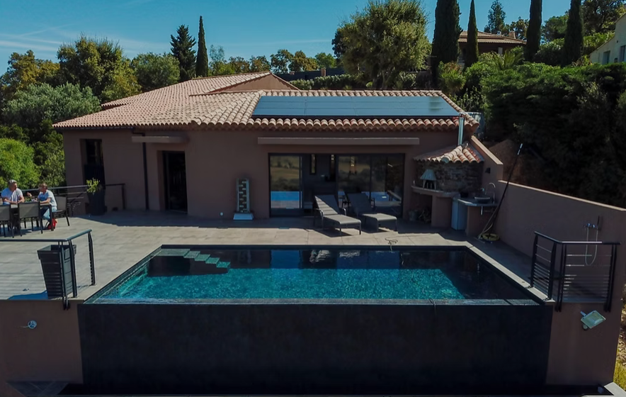 Installation Habinnova sur villa